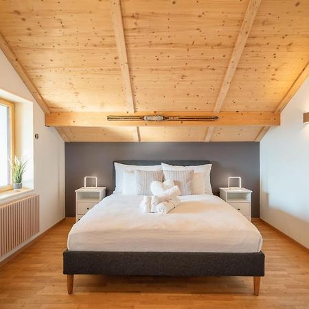 Swiss Alps View Apartment - Contactless Self Check-In 툰 외부 사진